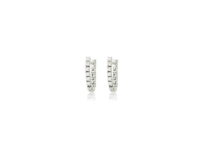 White Gold Plated | Fashion Earrings